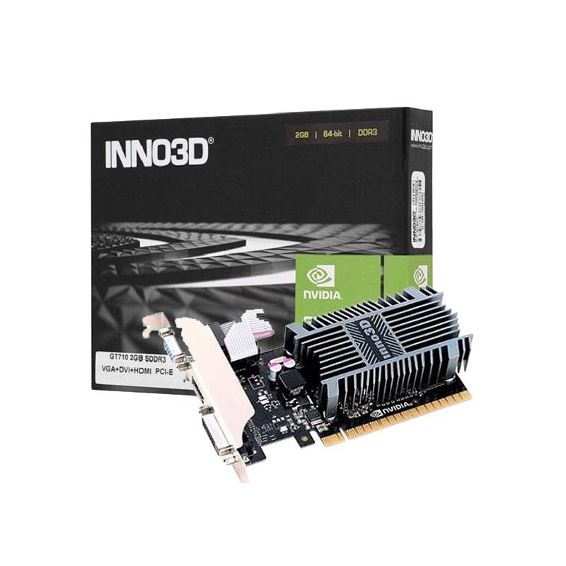 کارت گرافیک اینو تری دی مدل INNO3D Geforce GT 710 2GB DDR3 LP