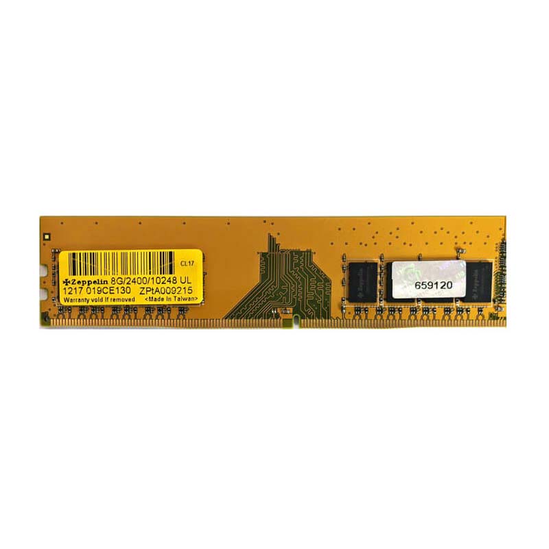 حافظه رم دسکتاپ زپلین مدل Zeppelin 8GB DDR4 2400Mhz