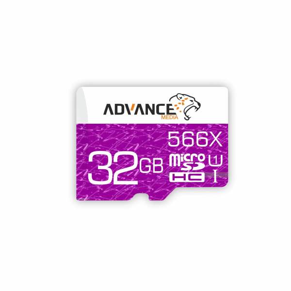 کارت حافظه microSDHC ادونس مدل 566X کلاس 10 استاندارد UHS-I U1 سرعت 85MBps ظرفیت 32گیگابایت